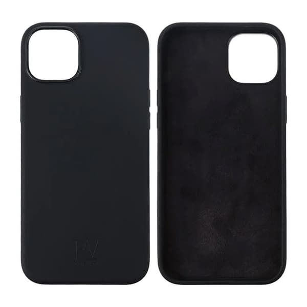 iPhone 15 Mobilskal Silikon Rvelon - Svart