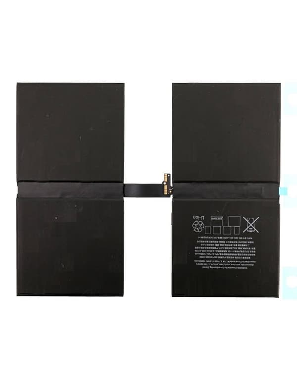 iPad 12.9" (2nd Gen) Batteri Svart