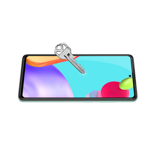 Skärmskydd Galaxy A52s - 3D Härdat Glas Svart (miljö)