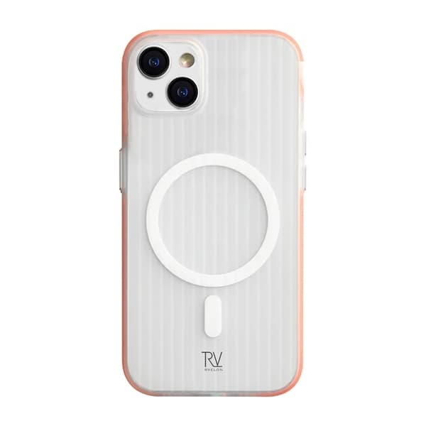 Rvelon Case Corrugated Magsafe for iPhone 13 and 14 - Orange
