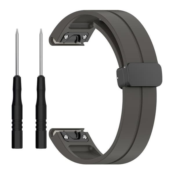 Garmin Fenix 8 47mm etc. Watch Strap with Tools - Grey