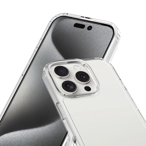 iPhone 16 Pro Max Mobilskal Stöttåligt Rvelon - Transparent