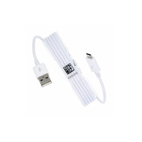 Original Samsung Micro-USB Kabel, 1,5m - Vit Svart