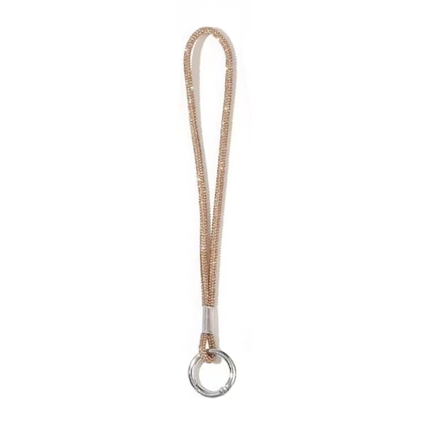 Mobilband Halsband Unverisal - Gul glitter