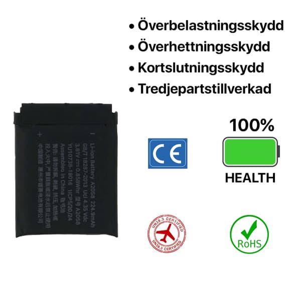 Apple Watch Series 4 40mm Batteri - Original