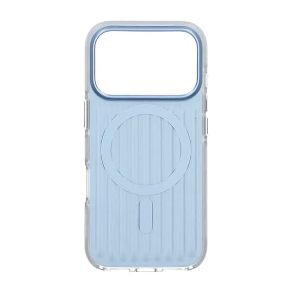 Mobile Case Corrugated Magsafe for iPhone 17 Pro - Blue