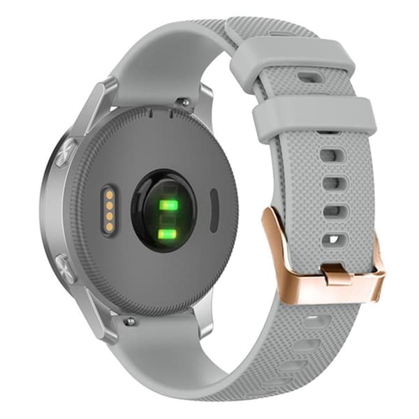 Garmin Forerunner 265S Watch Strap in Silicone, 18mm - Grey