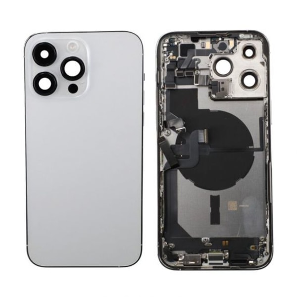Original iPhone 14 Pro Max Komplett Baksida Med Alla Flex Kablar