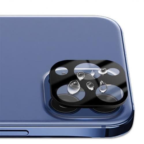 MOCOLO Linsskydd i Härdat Glas för iPhone 12 Pro Max - Svart