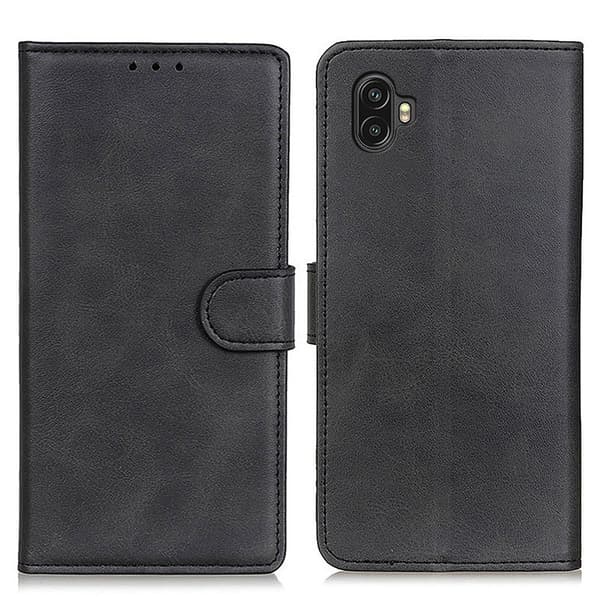 Samsung Galaxy Xcover 6 Pro Full Coverage wallet cover - Black