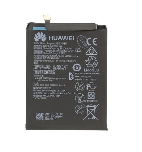 Original Batteri Huawei Nova/Y5 2017/Honor 6C/Honor 6A/P9 lite mini/Y5 2018 Svart