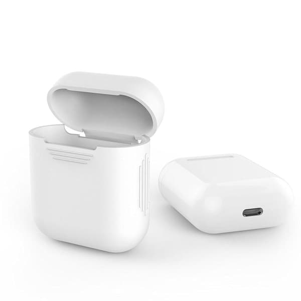 LANKILIN Fodral för Apple AirPods - Vit Svart