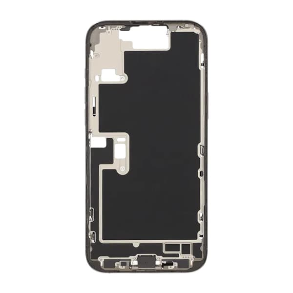 Middle Frame with Small Parts for iPhone 16 Pro Max - Natural Titanium OEM
