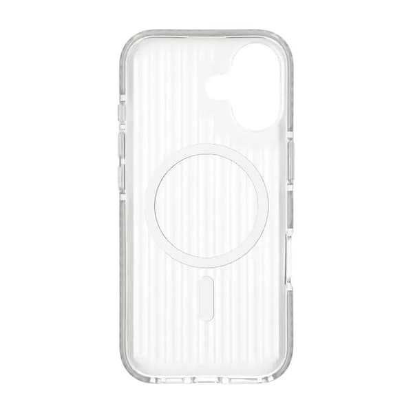 Mobile Case Corrugated Magsafe for iPhone 17 - Silver