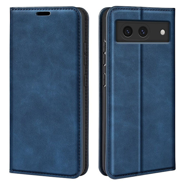 Google Pixel 8a Slim Cover with Card Holder - Blue