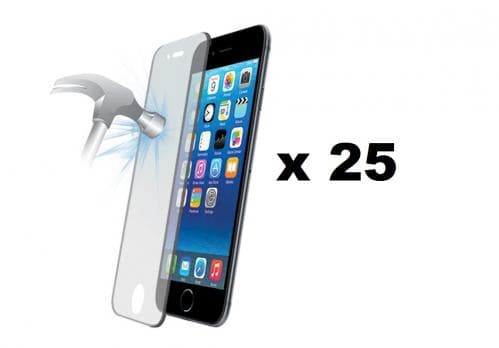25-pack härdat glas iPhone 11 Pro / X / XS Svart