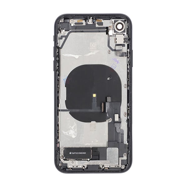 iPhone XR Baksida med Komplett Ram - Svart