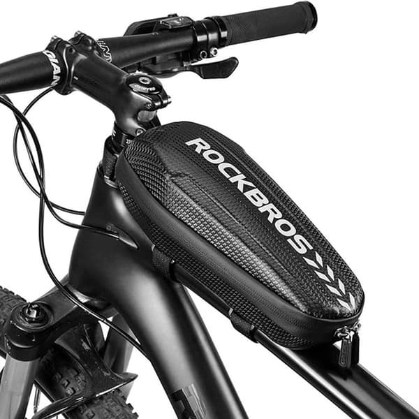 Rockbros B60 waterproof bicycle bag for frame - Black