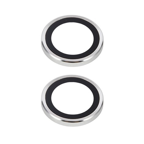 Tempered Glass Camera Protector for iPhone 17 - Silver