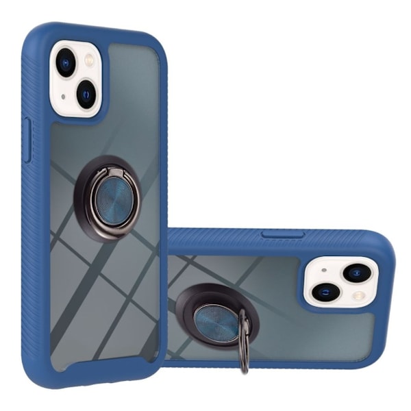 YB PC iPhone 15 case with a ring - Dark sapphire