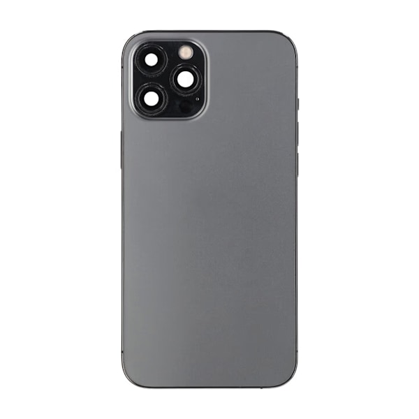 iPhone 12 Pro Max Baksida med Komplett Ram - Grafit