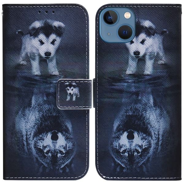IPhone 15 cover with a print - Dog and Wolf