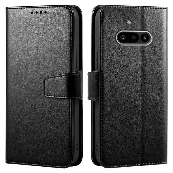 Nothing Phone (3a) Wallet Cover - Black