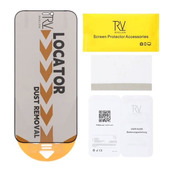 Screen Protector iPhone 12/12 Pro - Privacy Full Cover Tempered Glass RV no frame 20 pcs bulk