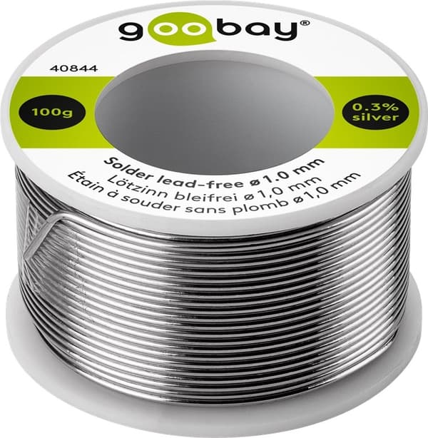 Ronde Solder Tin 100g, 1.0 mm