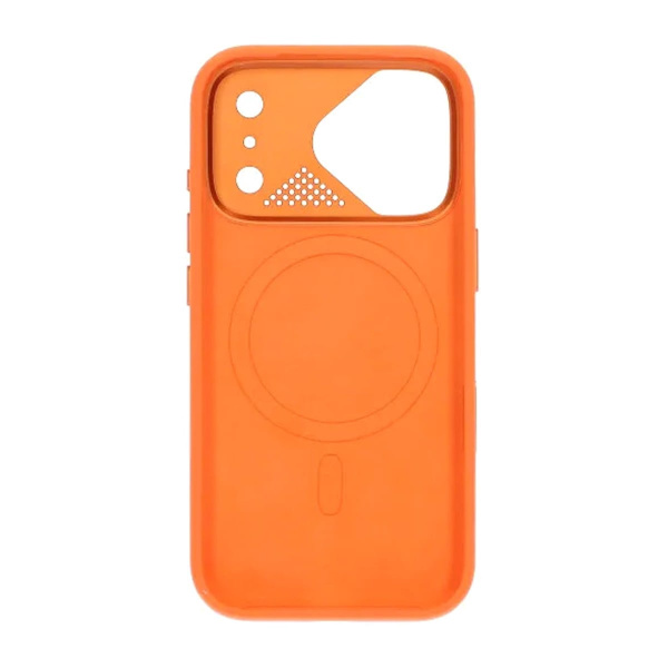 Amru Liquid Silicone Phone Case - iPhone 17 Pro Orange