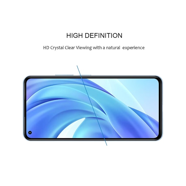 Skärmskydd Xiaomi Mi 11 Lite 5G - 3D Härdat Glas Svart