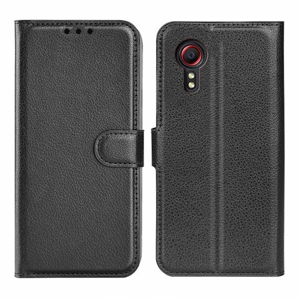 Samsung Galaxy Xcover 5 Plånboksfodral med stativ - Transparent