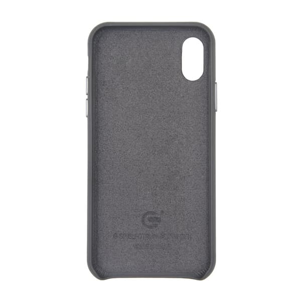 iPhone X and iPhone XS Leather Case - Gray