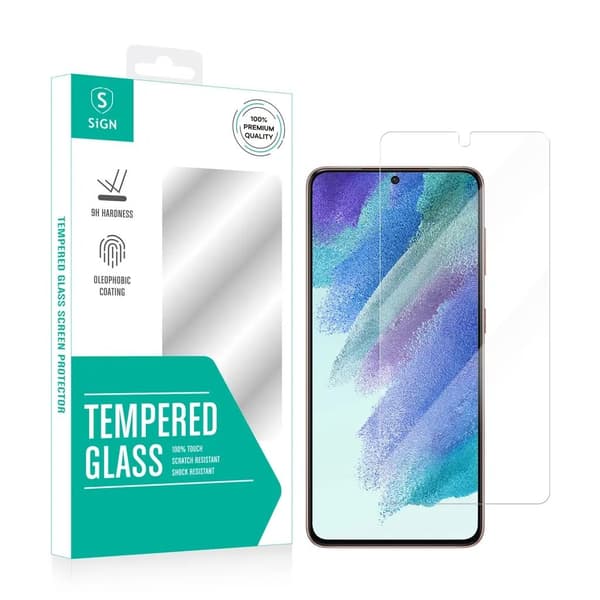 SiGN Screen Protector Tempered Glass Samsung Galaxy S23 Plus Ultrasonic fingerprint unlock