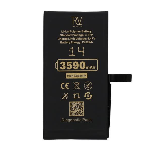 RV Battery iPhone 14 3590mAh Diagnostic Pass High