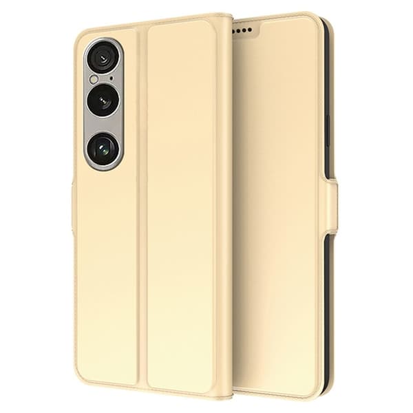 Sony Xperia 1 VII Cover with Stand - Gold