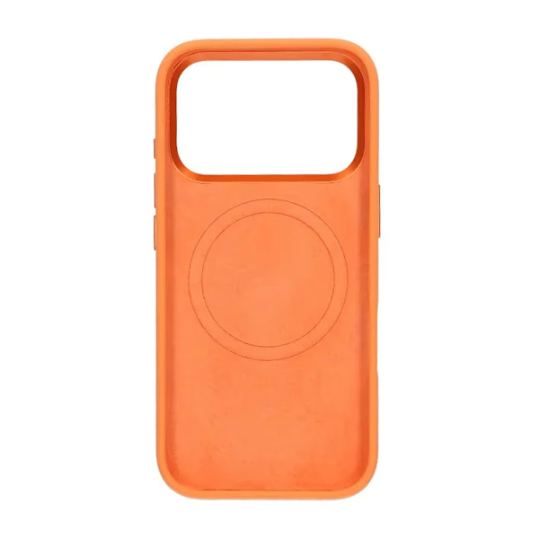 Mobile Case Silicone Magsafe and Stand iPhone 17 Pro Max - Orange