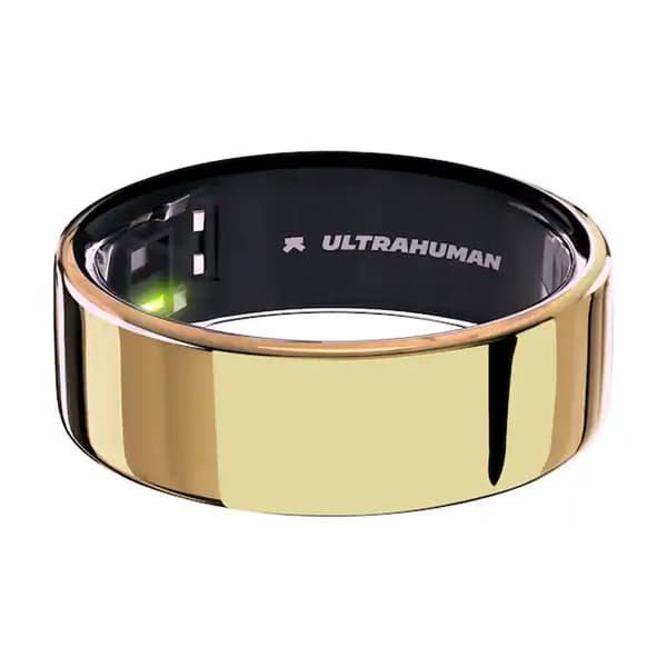 Ultrahuman Ring Air Smart Ring Storlek 8 Bionic Gold Nyskick