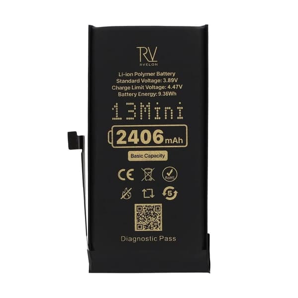 RV Battery iPhone 13 Mini 2406mAh Diagnostic Pass Original