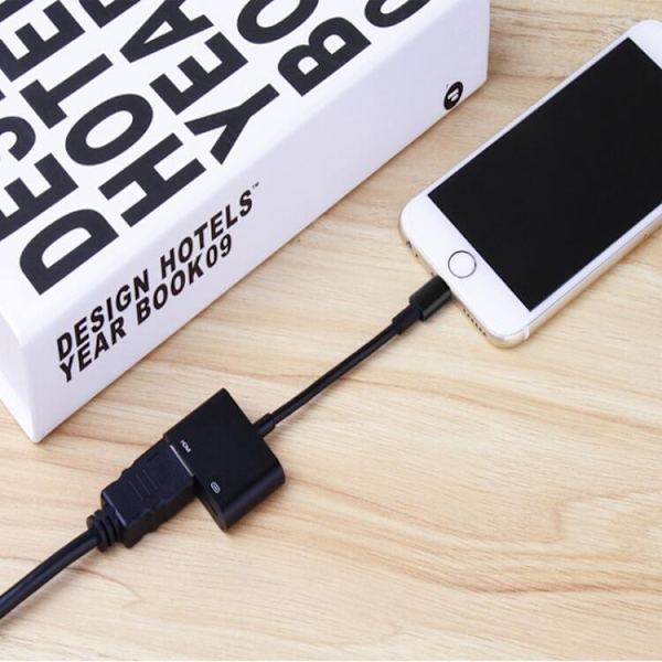 HDMI till Lightning Adapter - Svart
