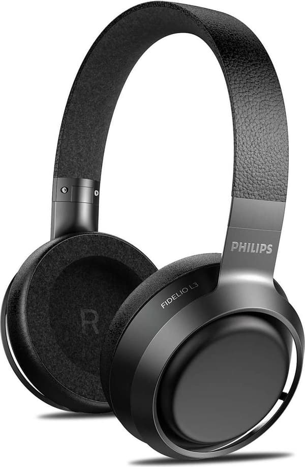 Original Philips Fidelio L3 Wireless Over-ear Headset - Svart Svart
