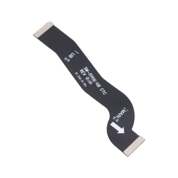 Samsung Galaxy S23 Ultra LCD Skärm Flexkabel Original Svart