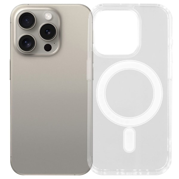 iPhone 14 Pro Max Case MagSafe Compatible – Transparent