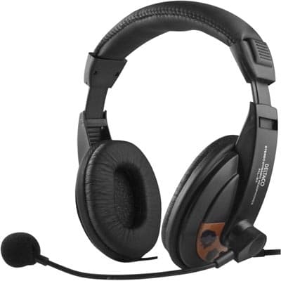 DELTACO headphones Black
