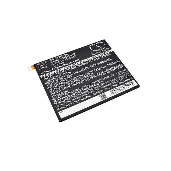 Battery for Battery 05PD40 for DELL, 3.7V, 5500mAh