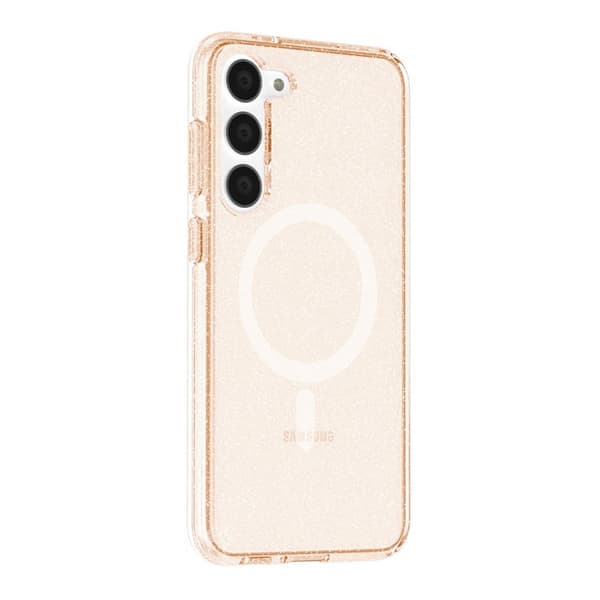 Samsung Galaxy S23 Plus Glitter Magsafe Mobile Case - Gold