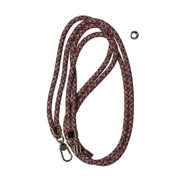 Mobile phone strap Universal adjustable - Red-blue and Yellow