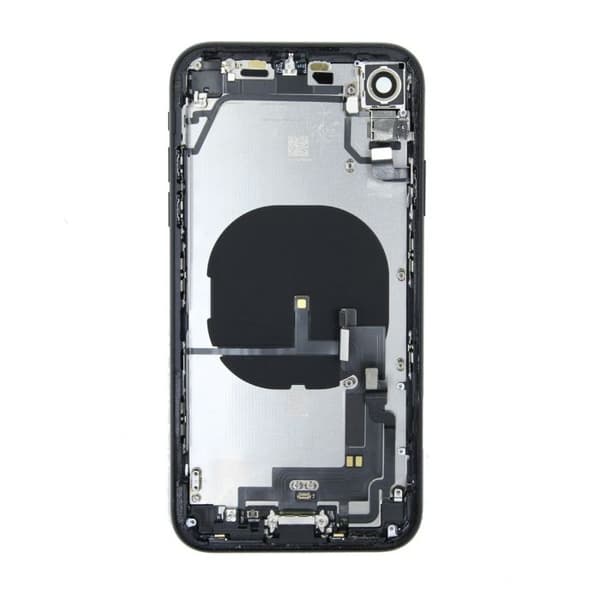 iPhone XR Komplett Baksida Med Alla Flex Kablar Original - Olika Färger Silver