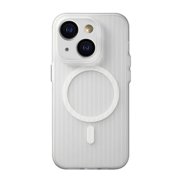 Corrugated Anti-Slip Case for iPhone 14 and 13 - Non-Slip - Clear