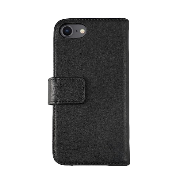 iPhone 7/8/SE 2020 Plånboksfodral Genuint Läder Rvelon - Svart